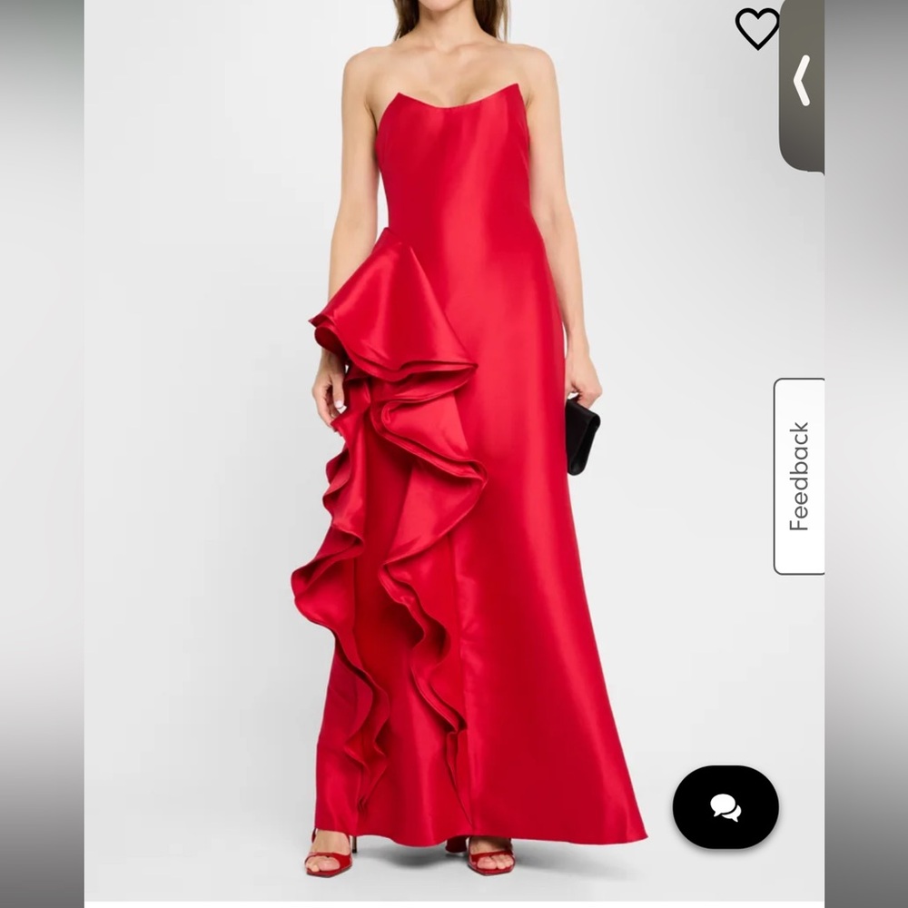 Badgley Mischka Red evening gown - Picture 4 of 5